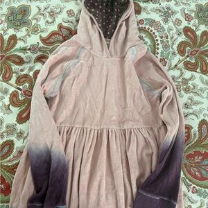 Matilda Jane Pink and Purple Hooded Dress - Size 14